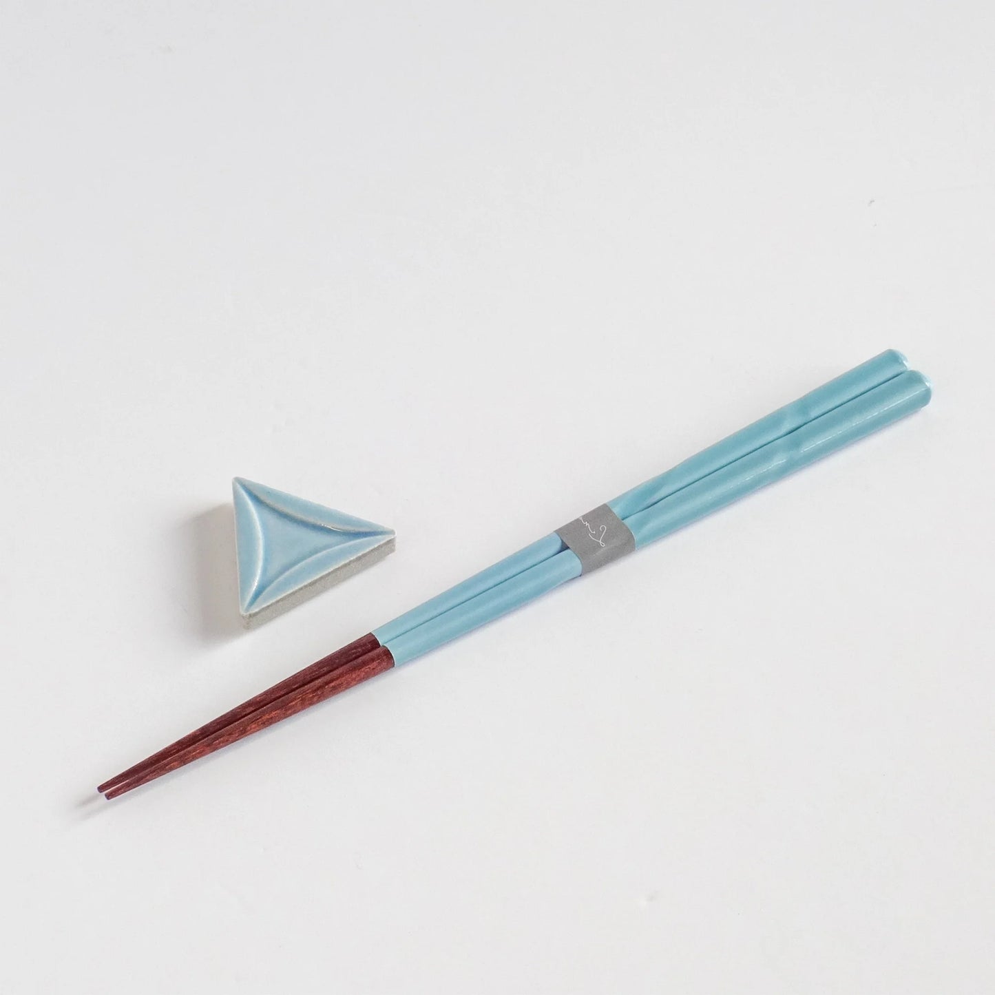 Chopstick & Rest Set | Lino Blue