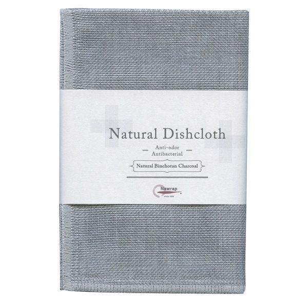 Nawrap Natural Dishcloth | Charcoal