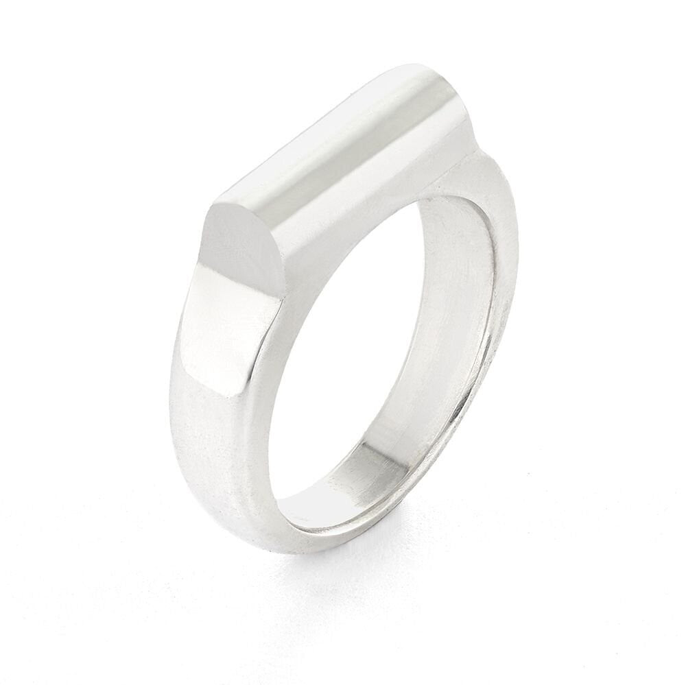 Petite Signet Ring | Silver 7.5 (O)