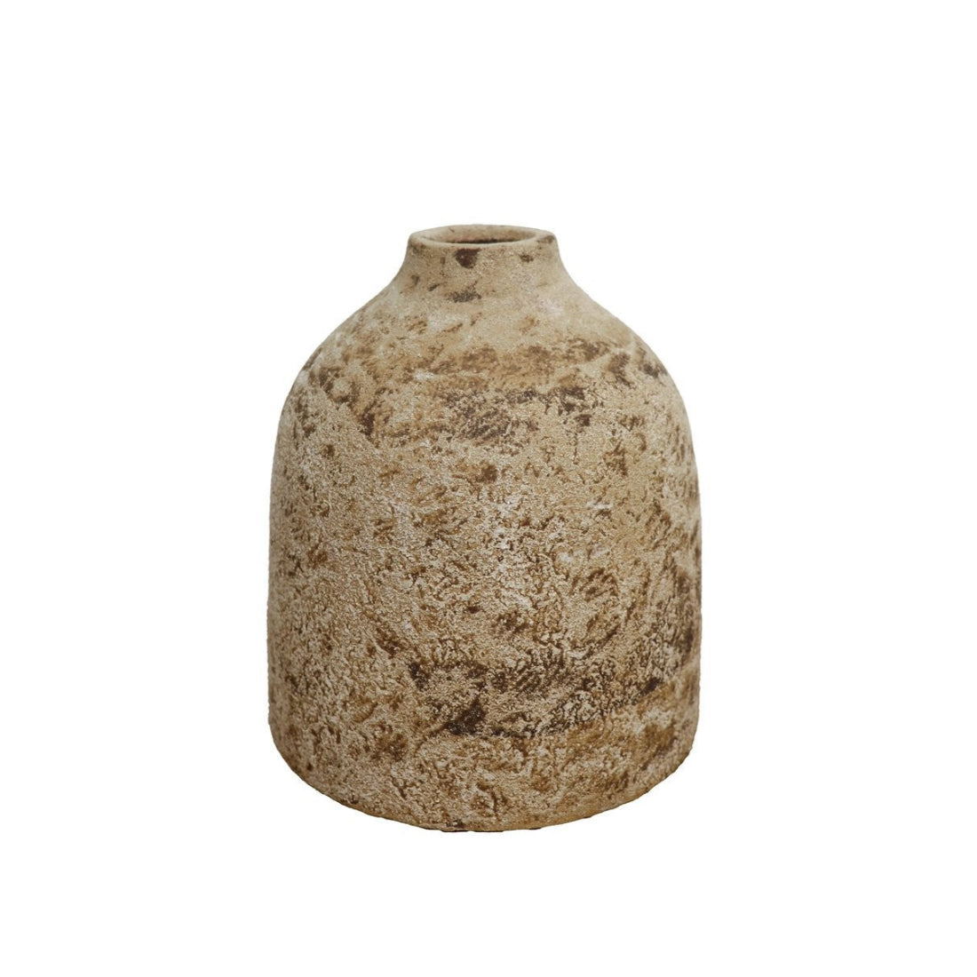 Earthenware Small Short Vessel | Aged Natural