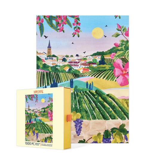 Village Vineyard 1000 Piece Puzzle