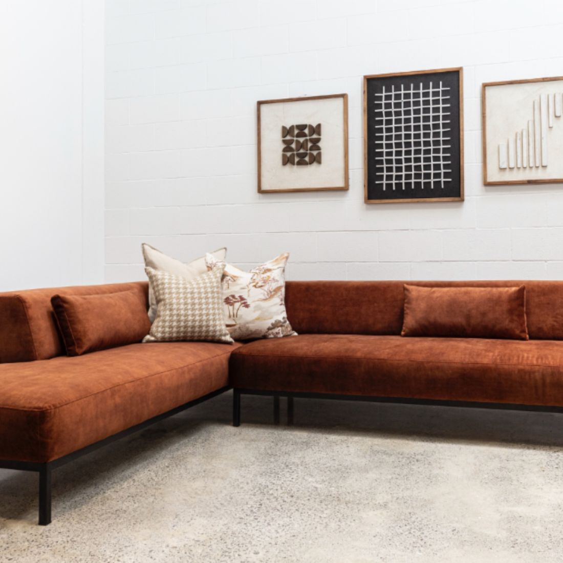 Bertie Chaise Unit | Cuivre