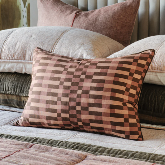 Mattone Cushion | Deep Rose