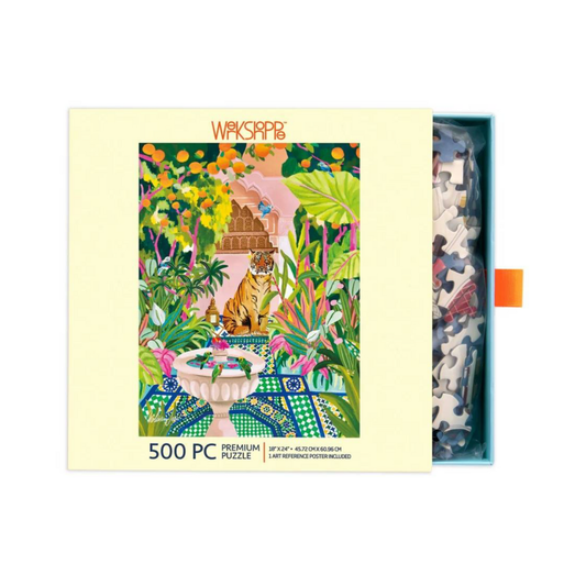 Peaceful Oasis 500 Piece Puzzle