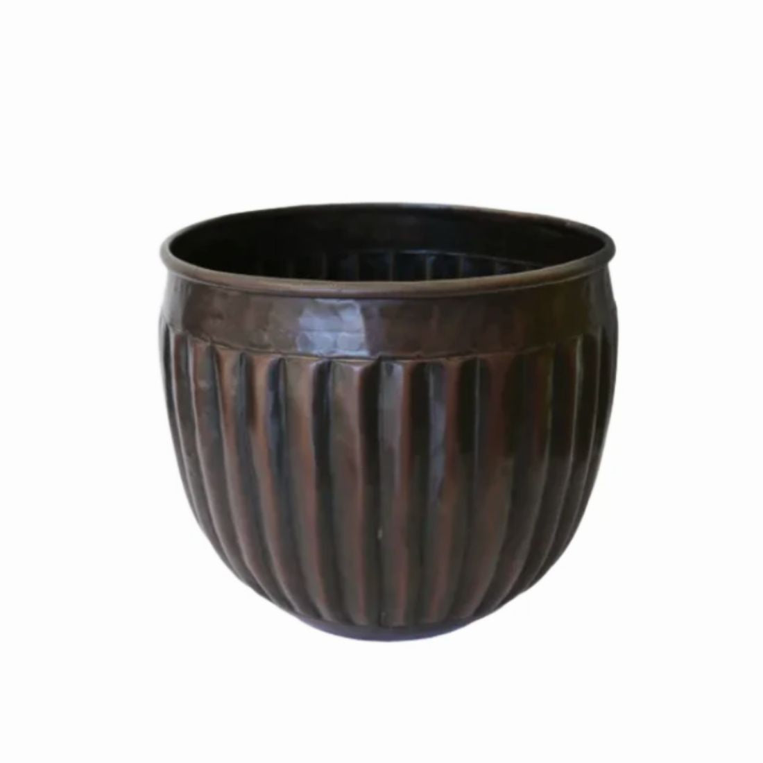 Marbella Medium Planter | Antique Black