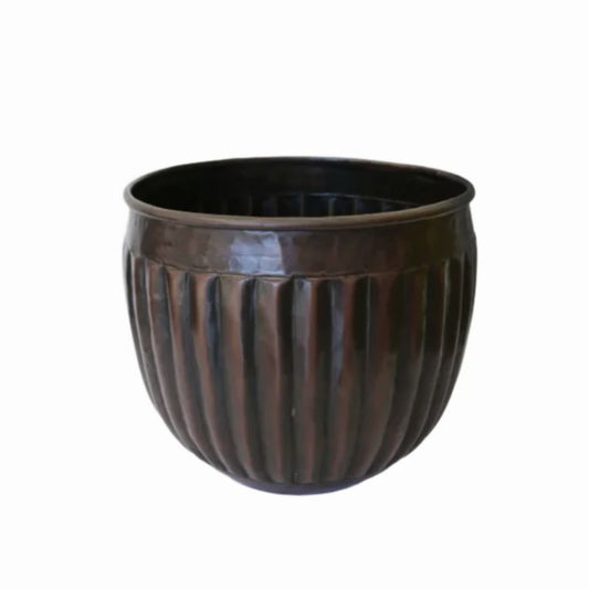 Marbella Medium Planter | Antique Black