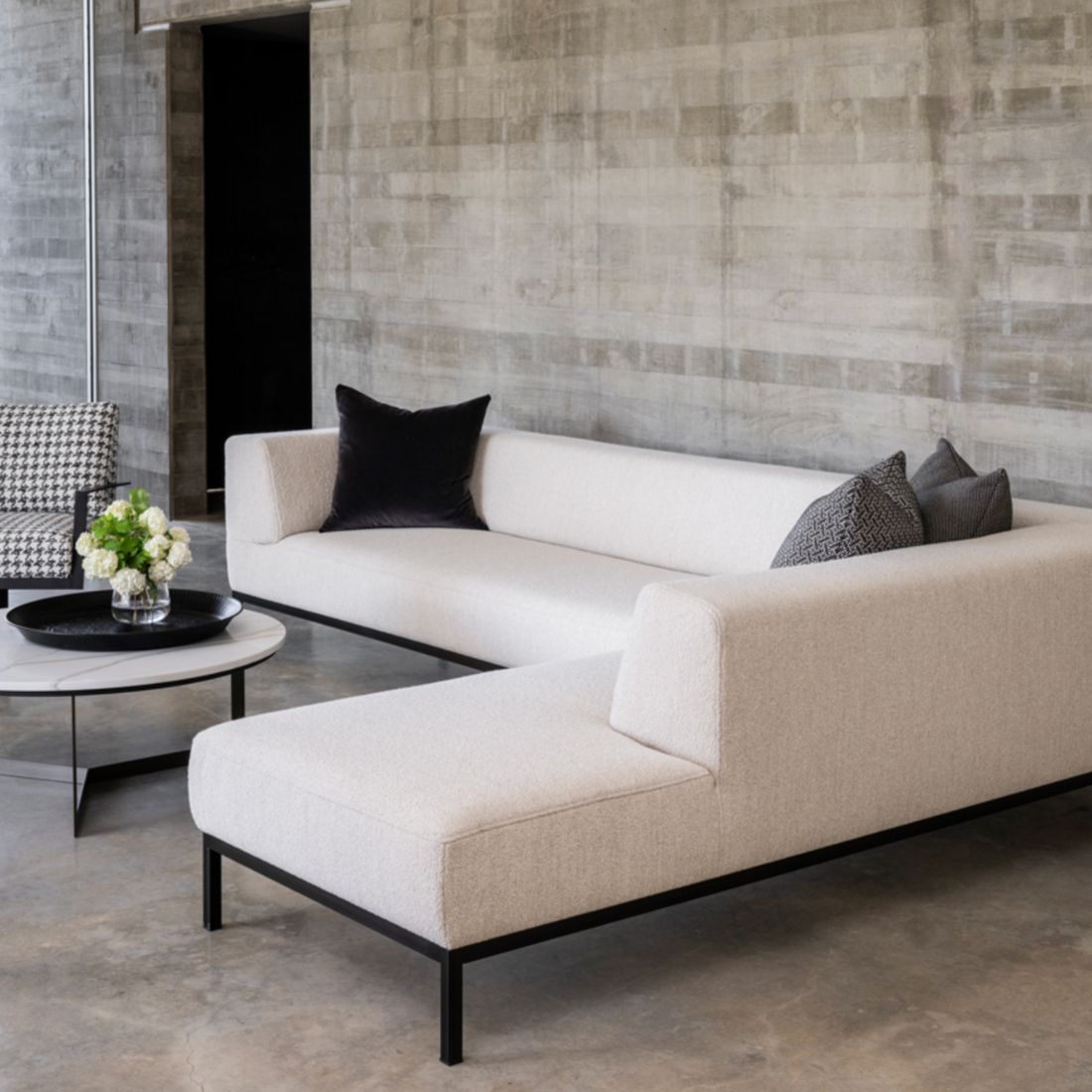 Bertie Chaise Unit | Cuivre