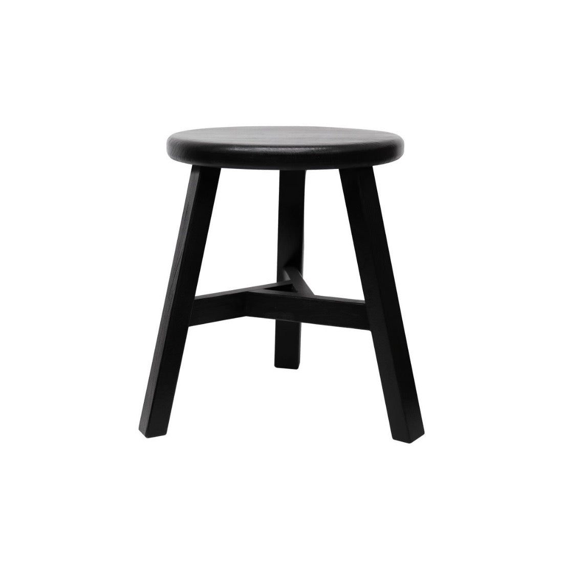 Parq Side Table & Stool - Black