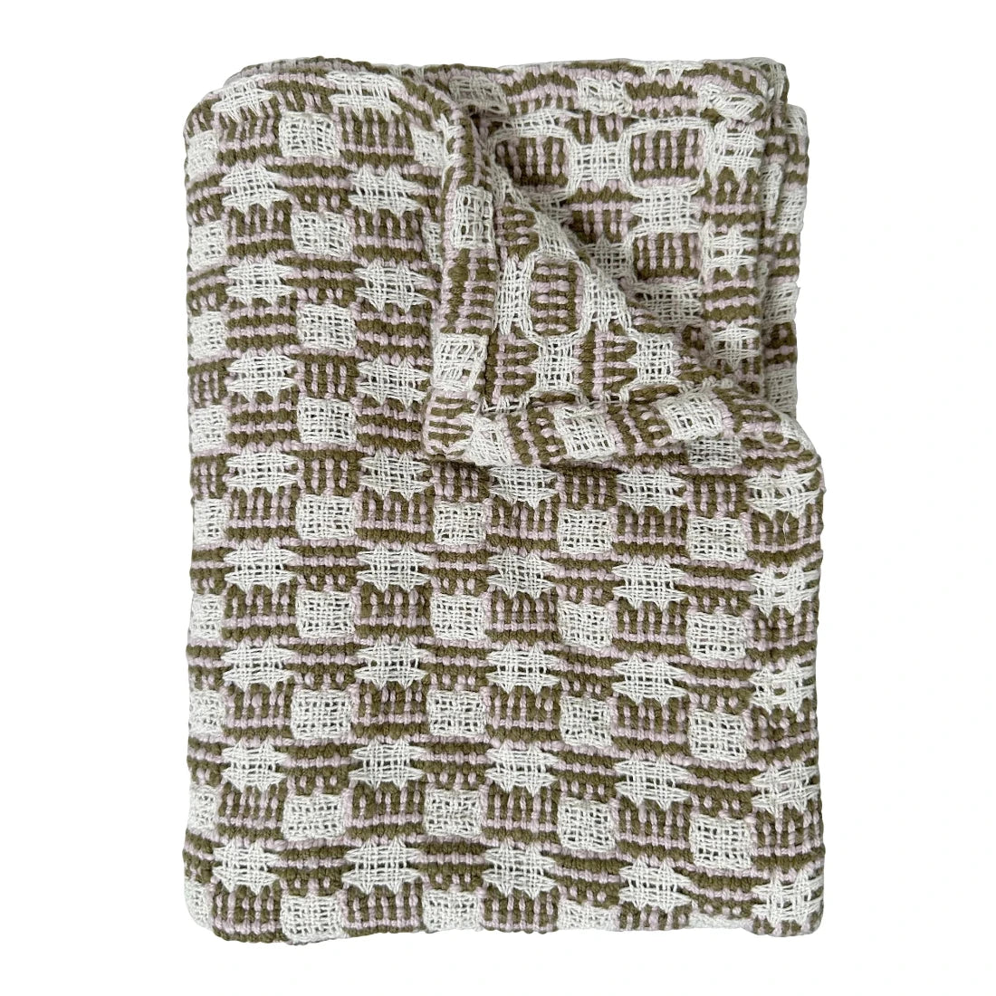 Tea Towel | Nora Natural & Green