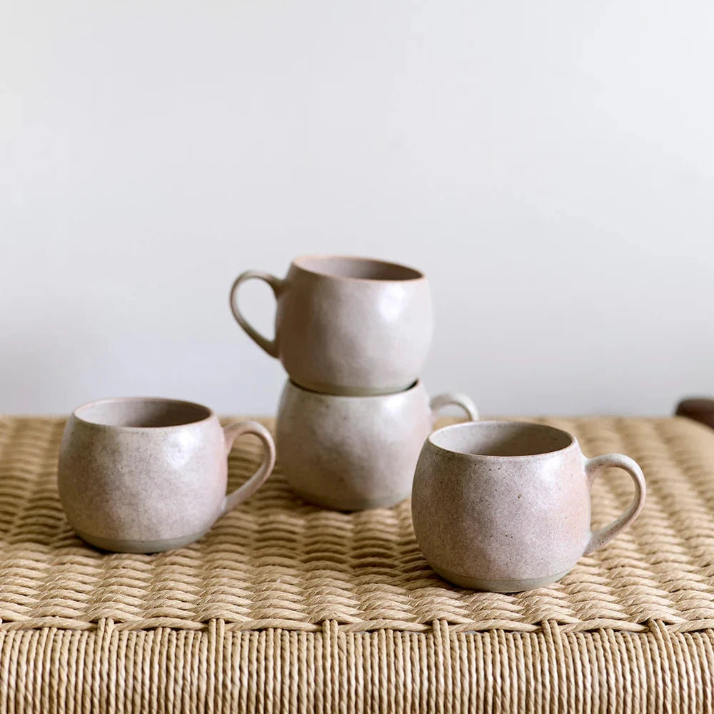 Mug Amethyst Mineral | Set of 4