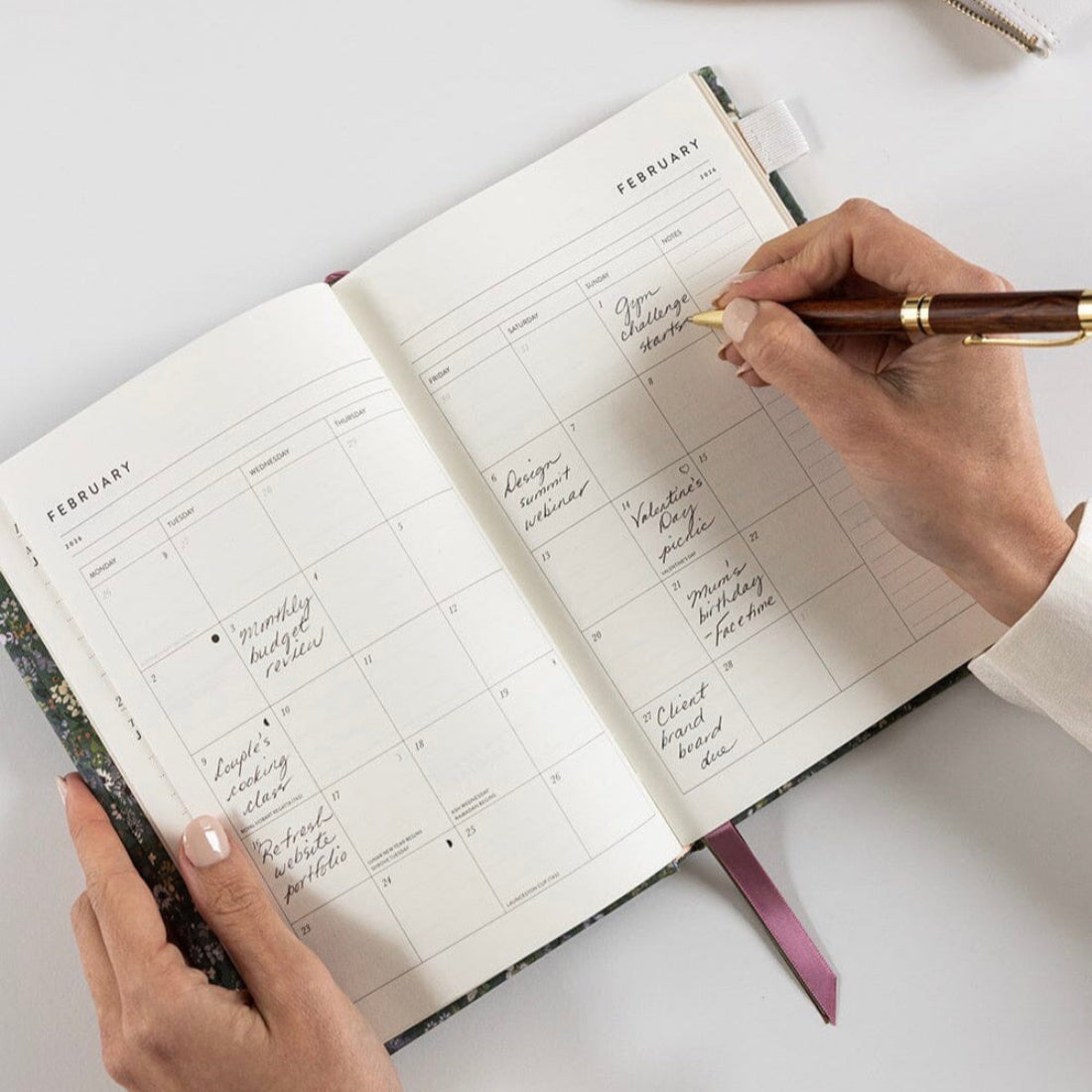Weekly Petite Planner - Summer Perennials