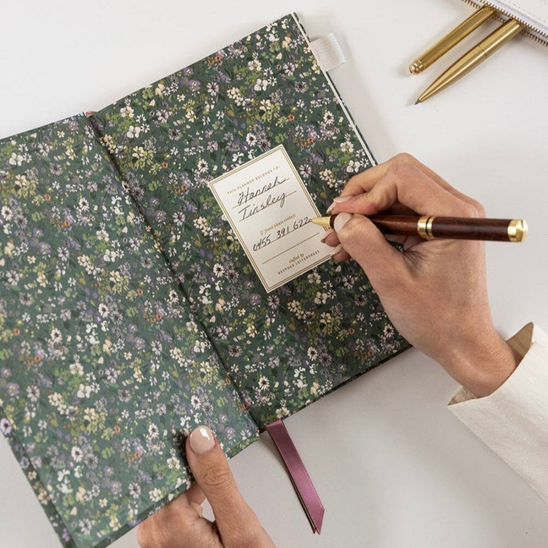 Weekly Petite Planner - Summer Perennials
