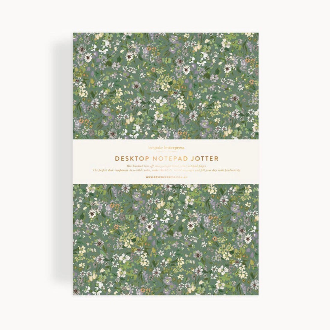 Desktop Notepad Jotter - Summer Perennials