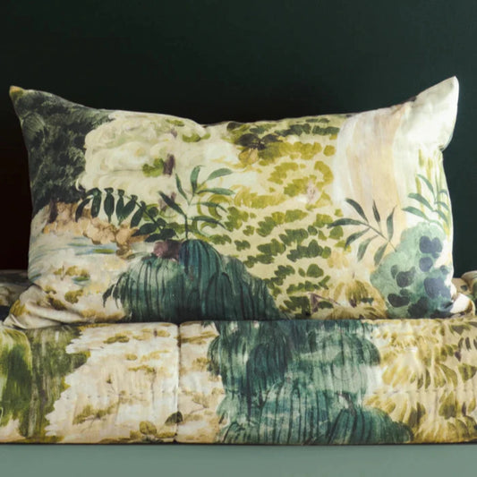 Bianca Lorenne Floresta Verde Pillowcase Pair