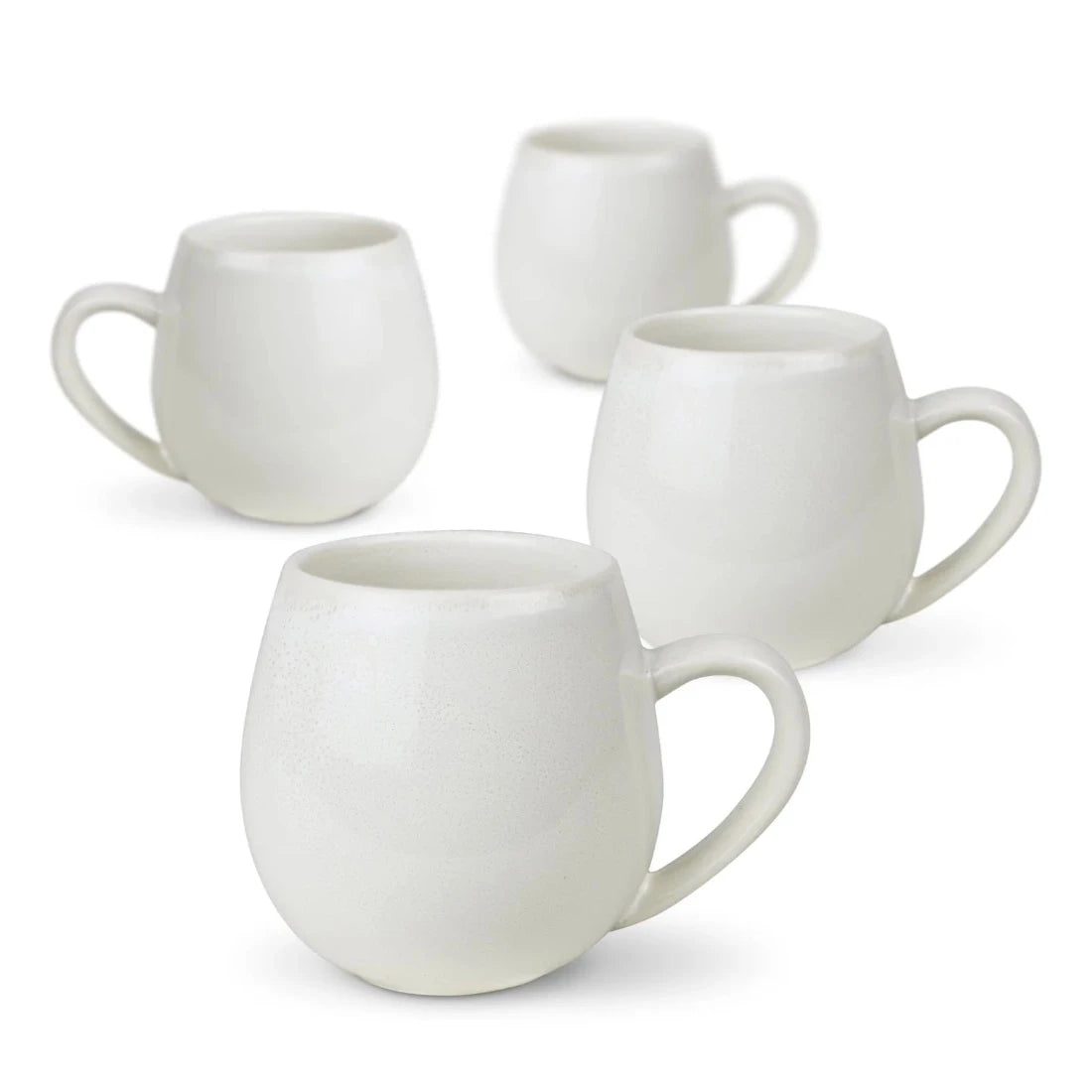 Hug Me Mug White Snow - Set of 4