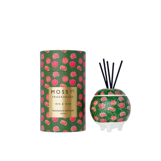 Moss St Iris & Oud Ceramic Diffuser 100ml