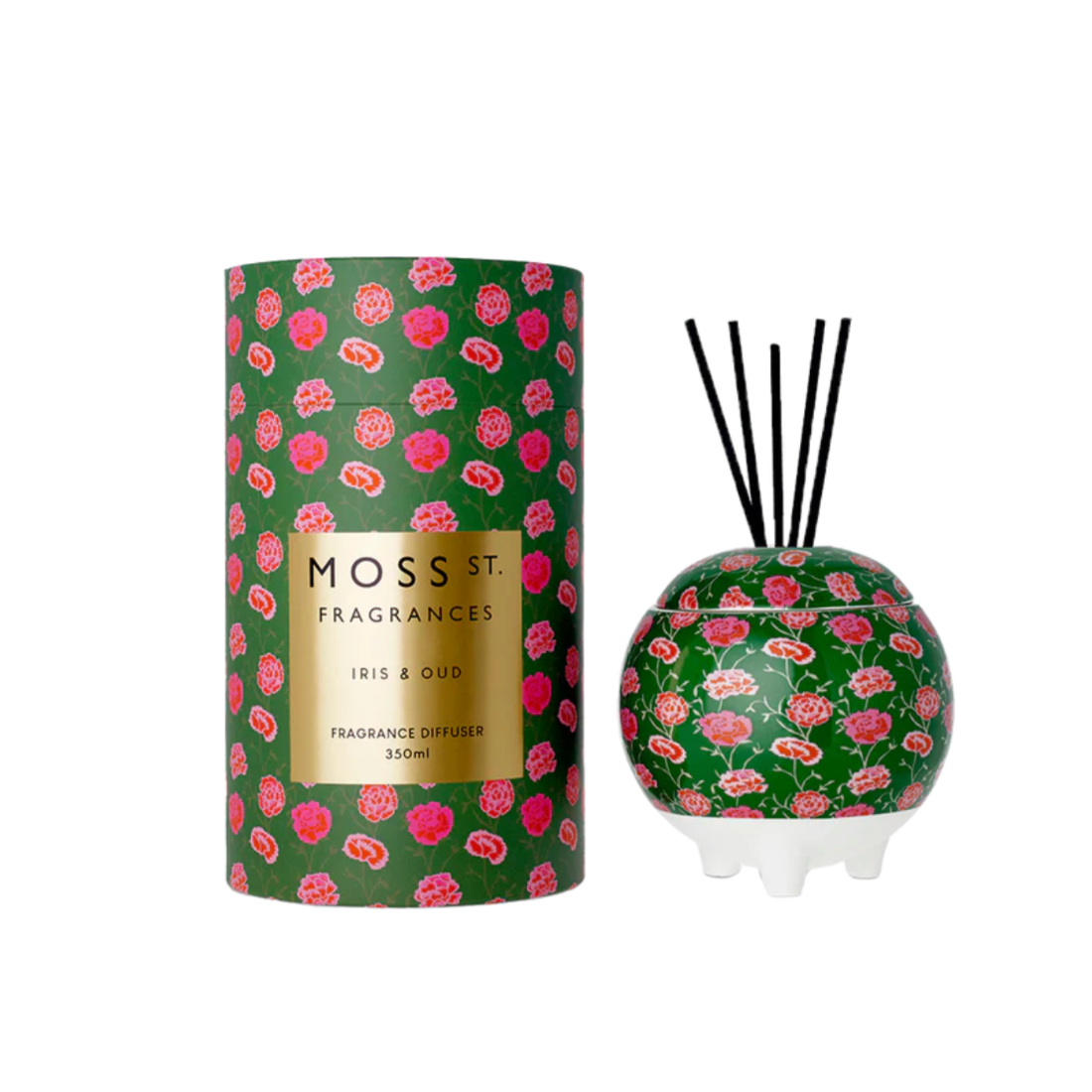 Moss St Iris & Oud Ceramic Diffuser 350ml