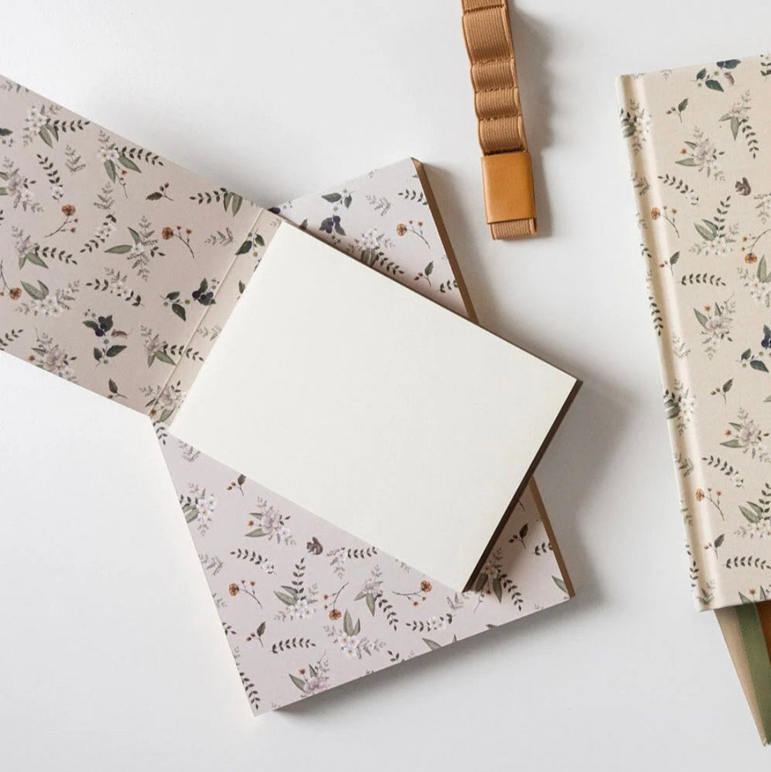 Mini Notepad Jotter - Button Fern