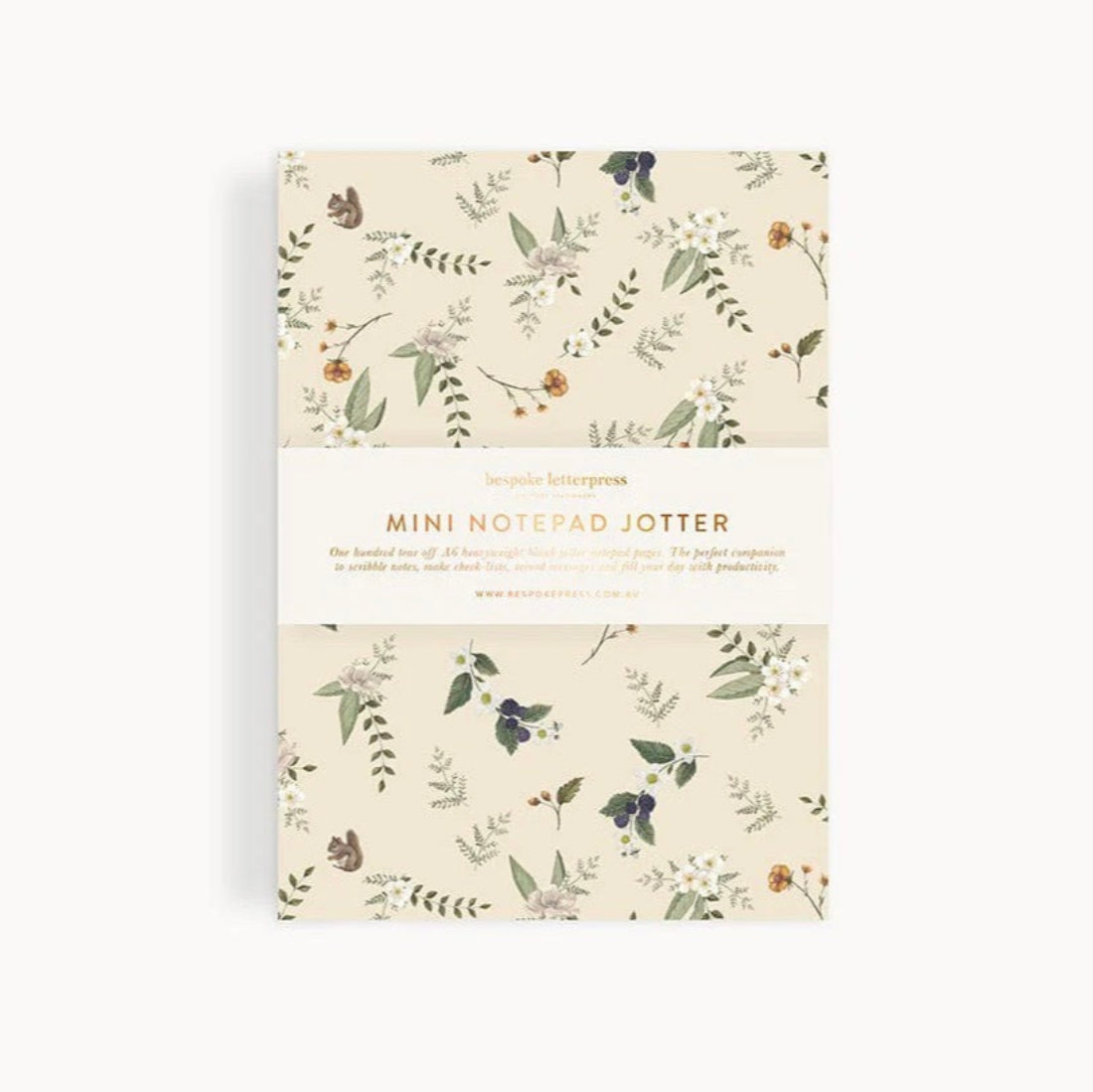 Mini Notepad Jotter - Button Fern