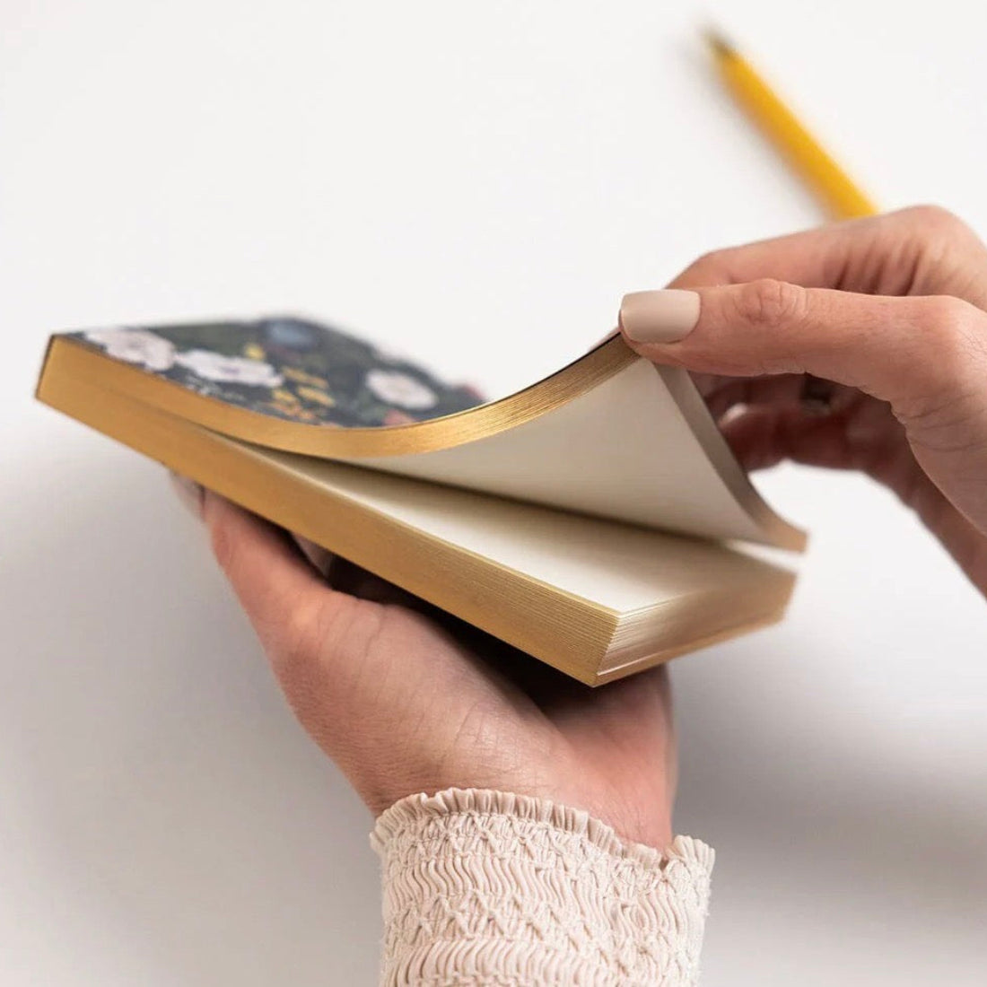 Mini Notepad Jotter - Dusk in bloom