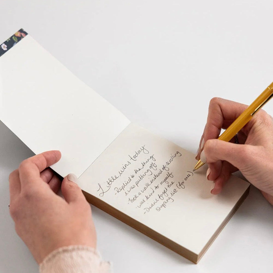Mini Notepad Jotter - Dusk in bloom