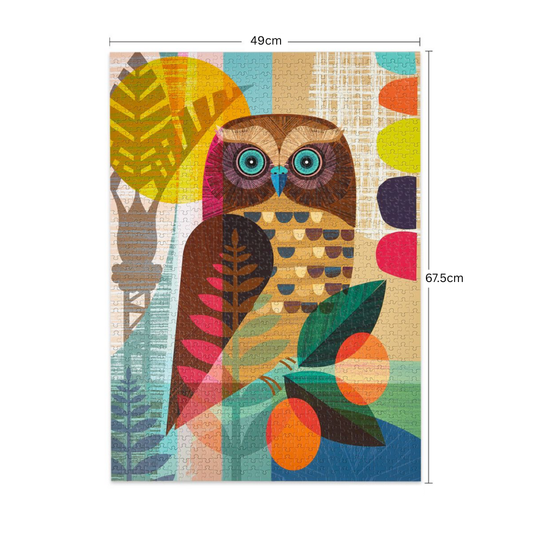 Ruru Owl 1000 Piece Puzzle
