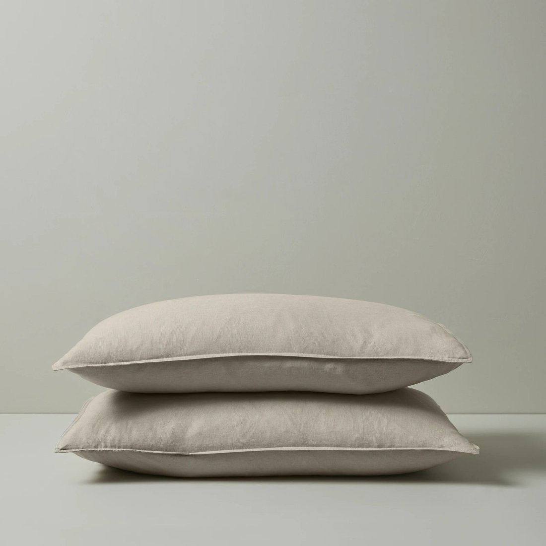 Ravello Linen Standard Pillowcases | Bone