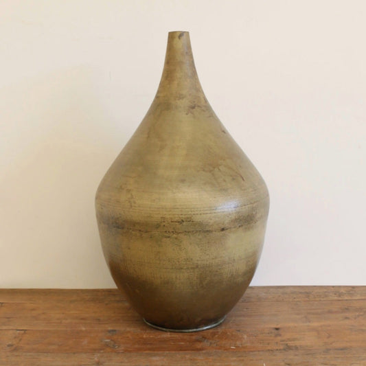 Cairo Vase in Antique Brass Finish