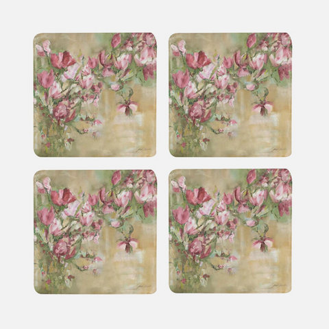 Magnolia Limone Coaster - Set of 4