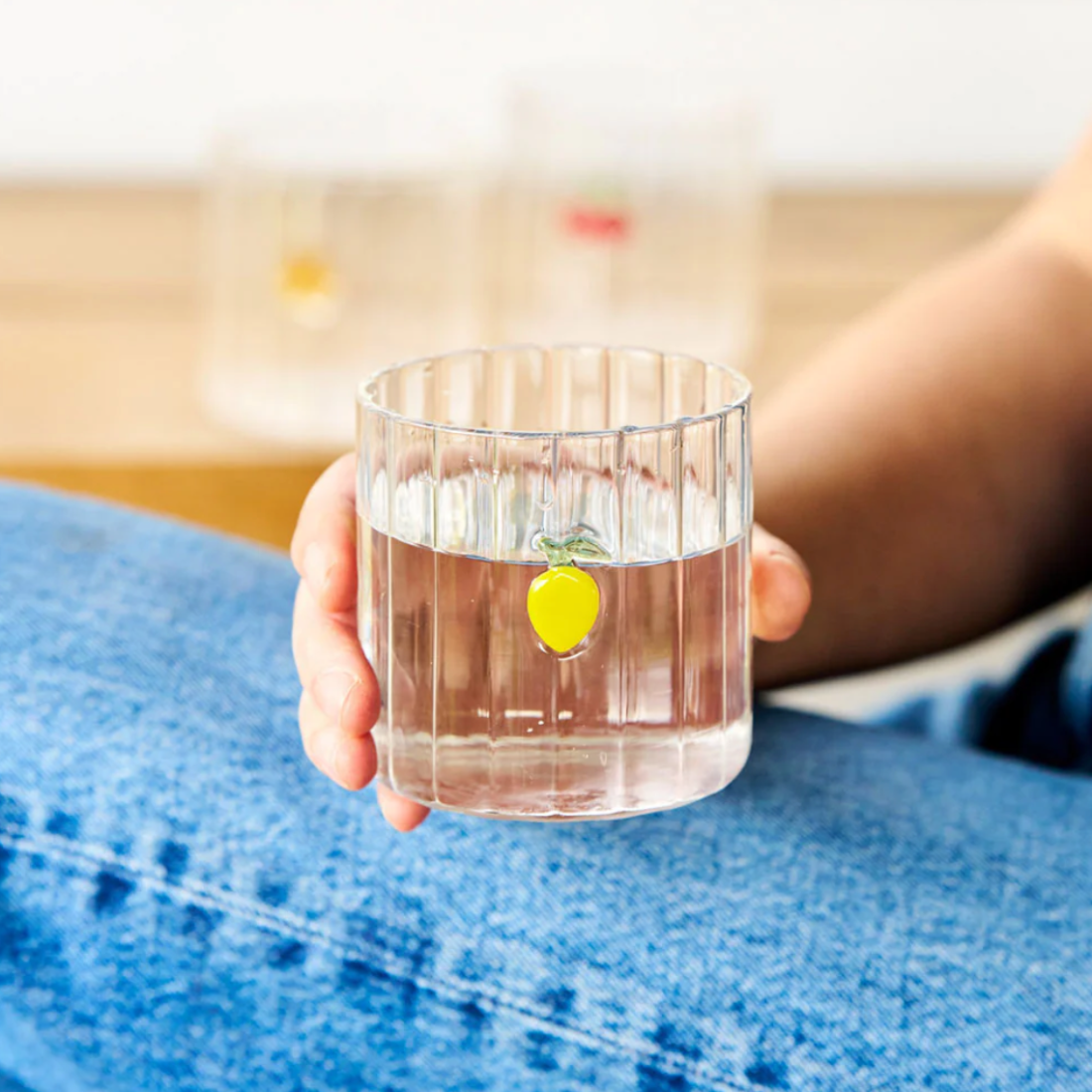 Haven Glass Tumbler | Lemon