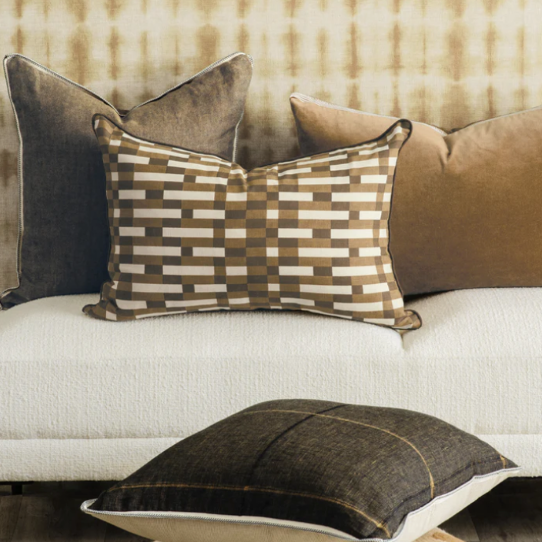 Mattone Cushion | Mocha