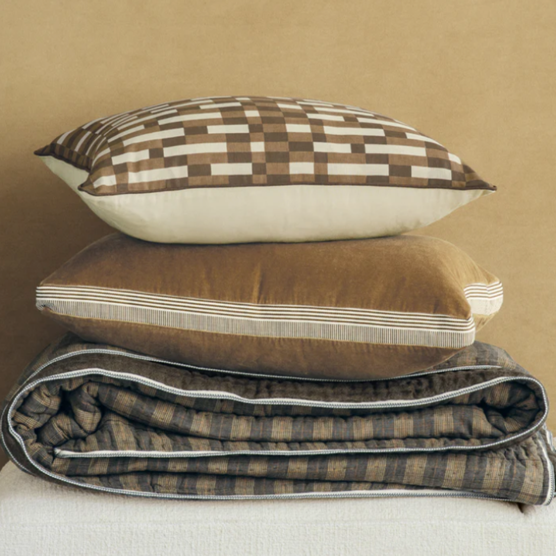 Mattone Cushion | Mocha