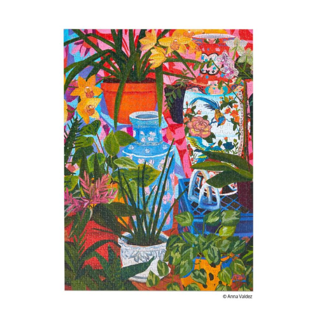 Tropical Vases 1000 Piece Puzzle