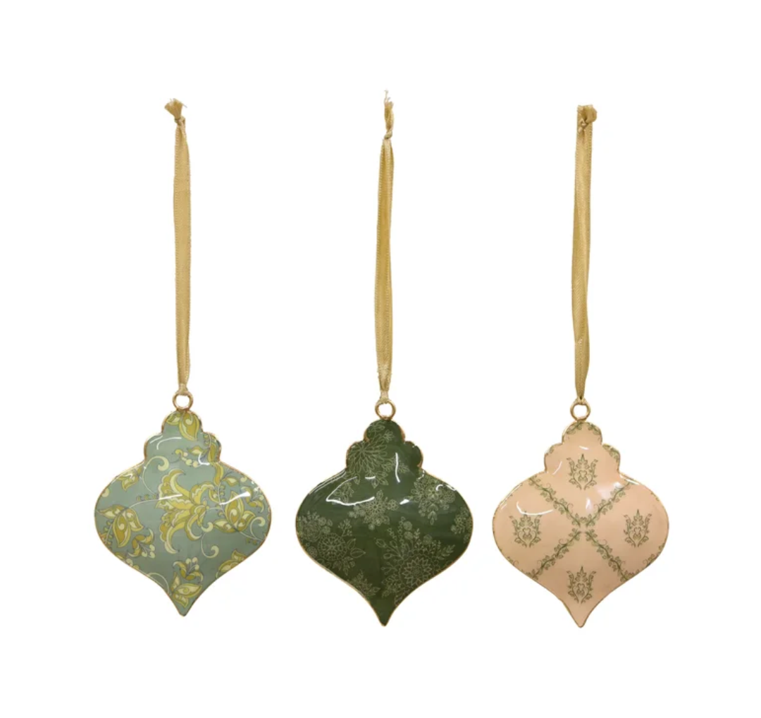 Floral Hanging Drops | Shades of Green