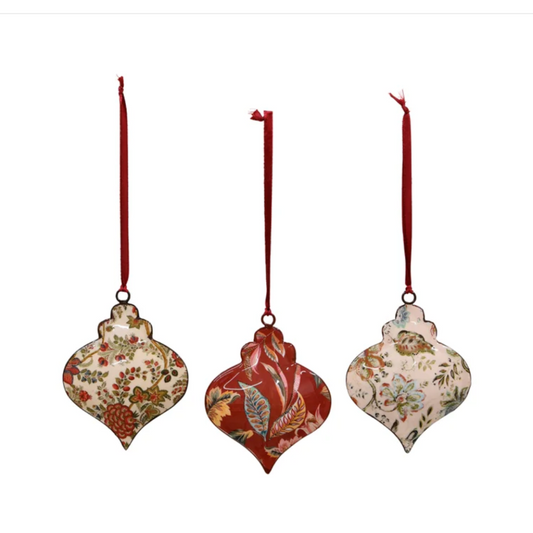 Floral Hanging Drops | Shades of Red