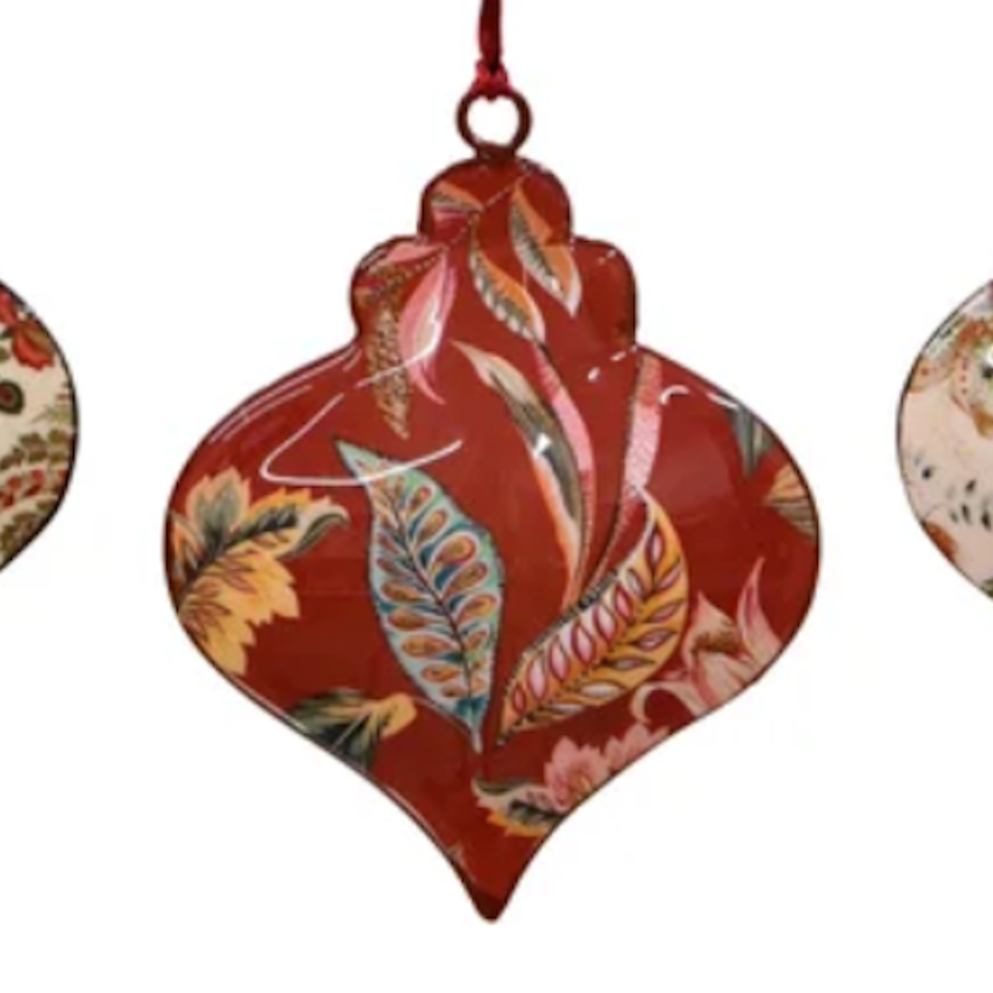 Floral Hanging Drops | Shades of Red