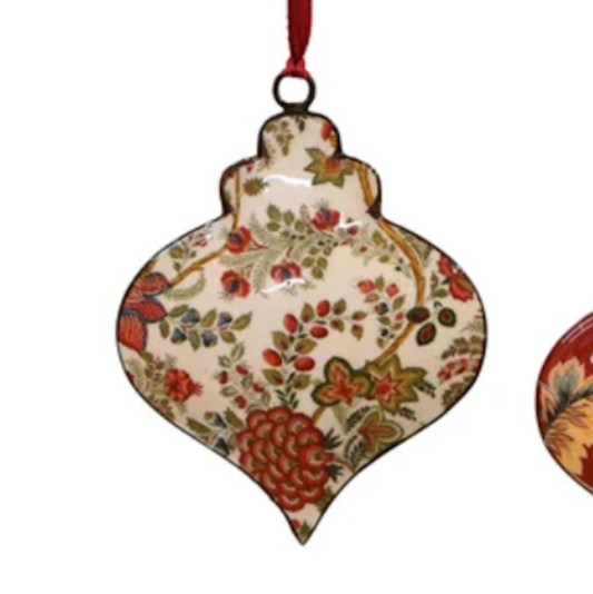 Floral Hanging Drops | Shades of Red