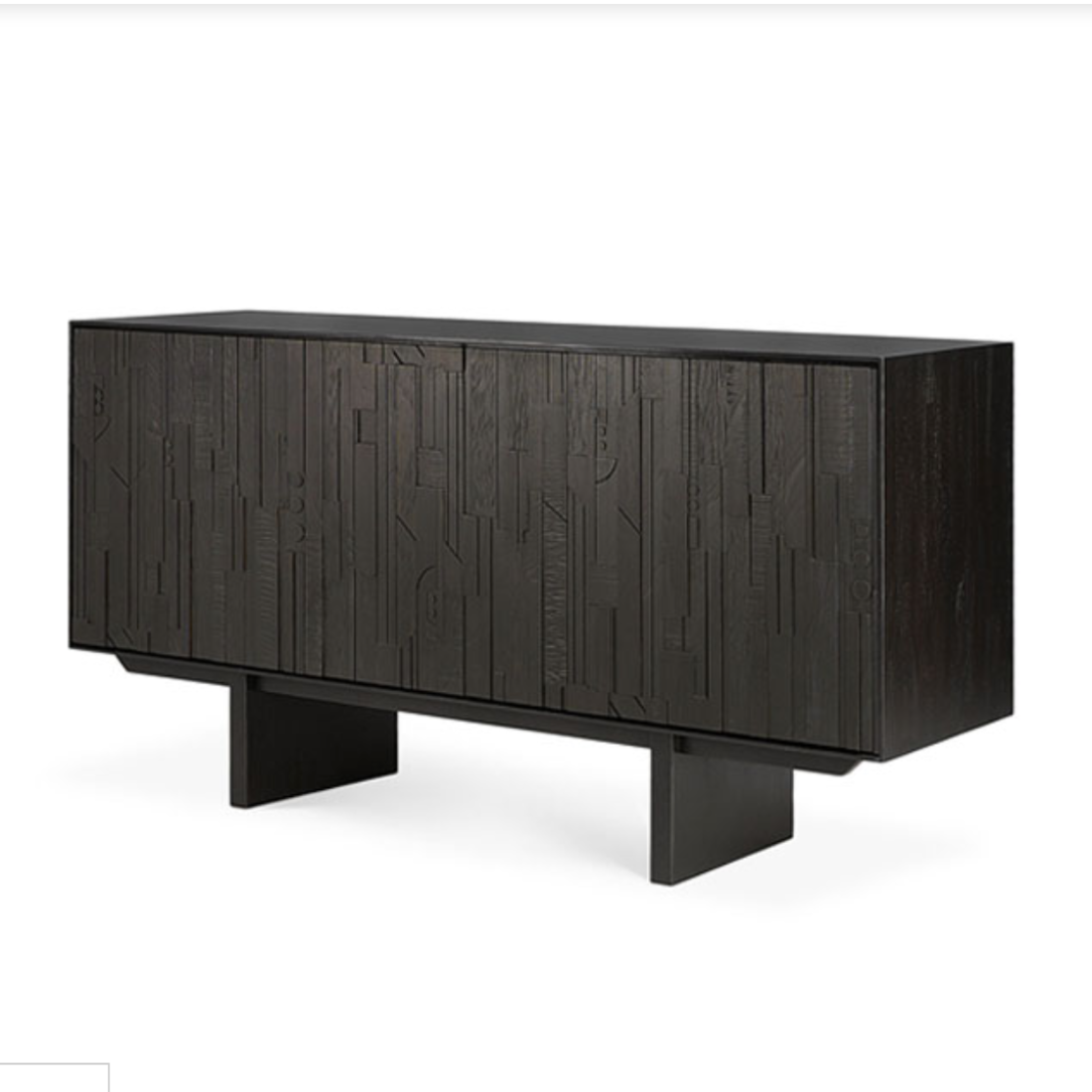 Ethnicraft Mosaic Teak Sideboard | 3 door -170