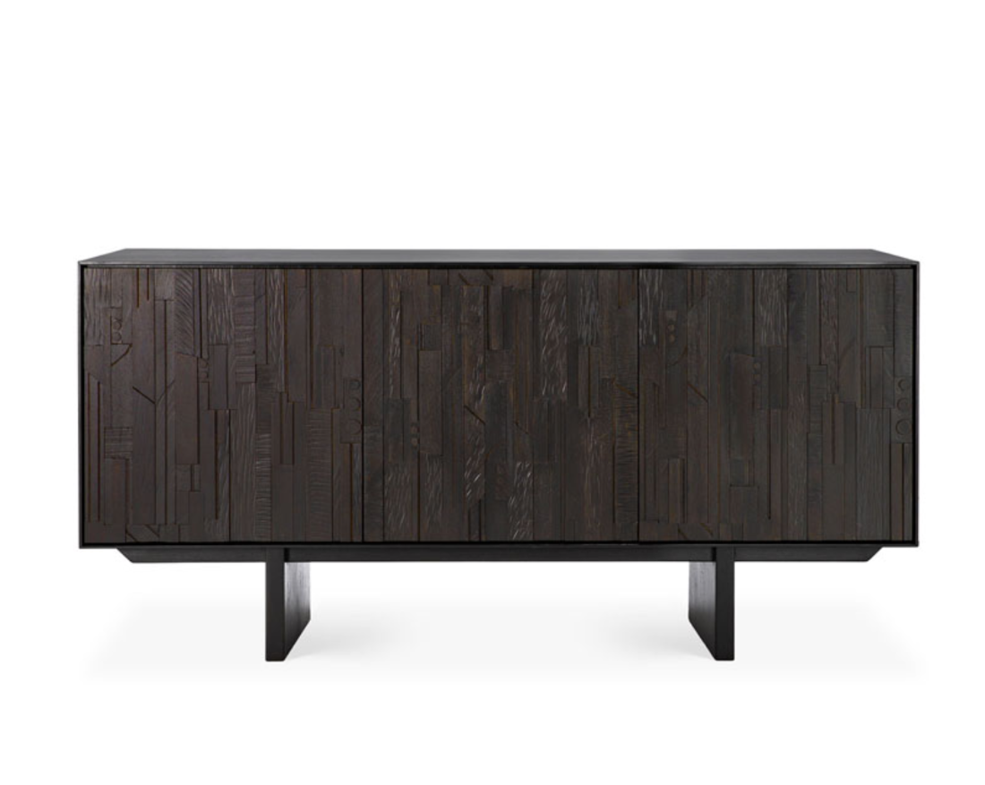 Ethnicraft Mosaic Teak Sideboard | 3 door -170
