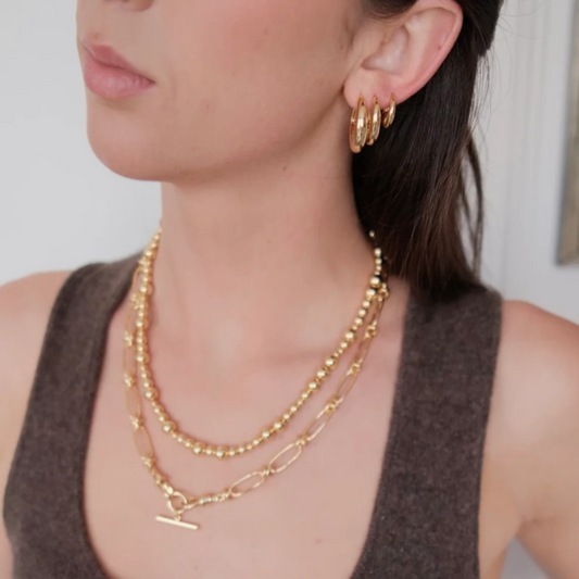 Cleo Earrings | Gold