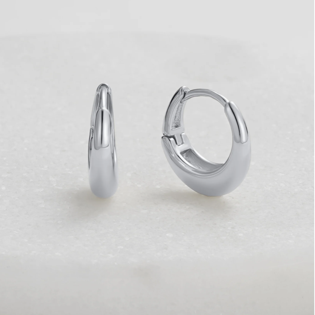 Cleo Earrings | Silver