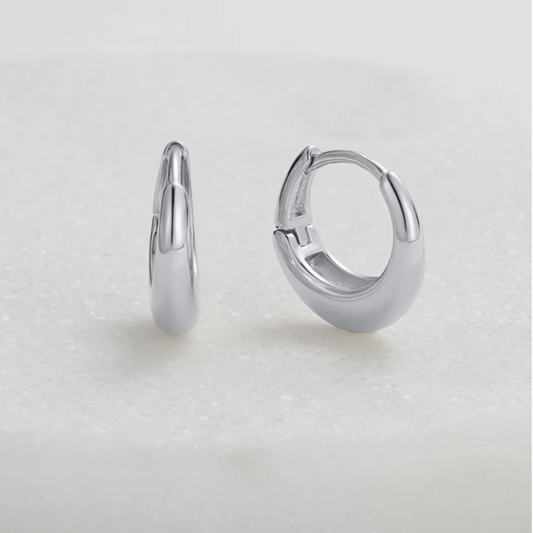 Cleo Earrings | Silver