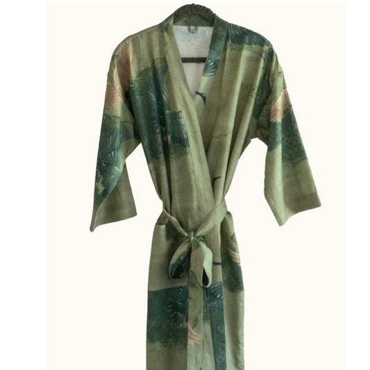 Tsuru Housecoat | Spruce