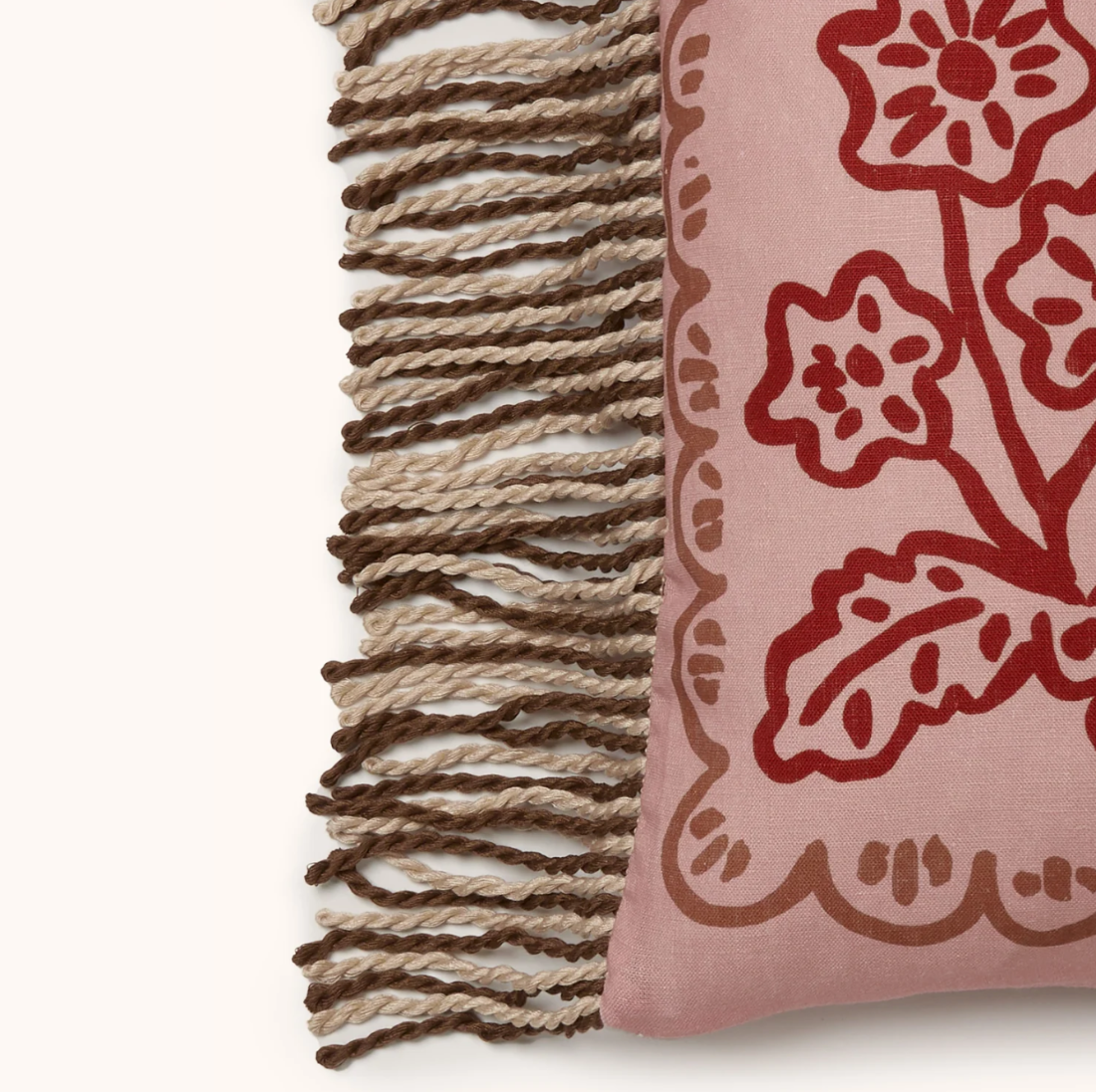 Bonnie & Neil Martine Mini Cushion | Buff