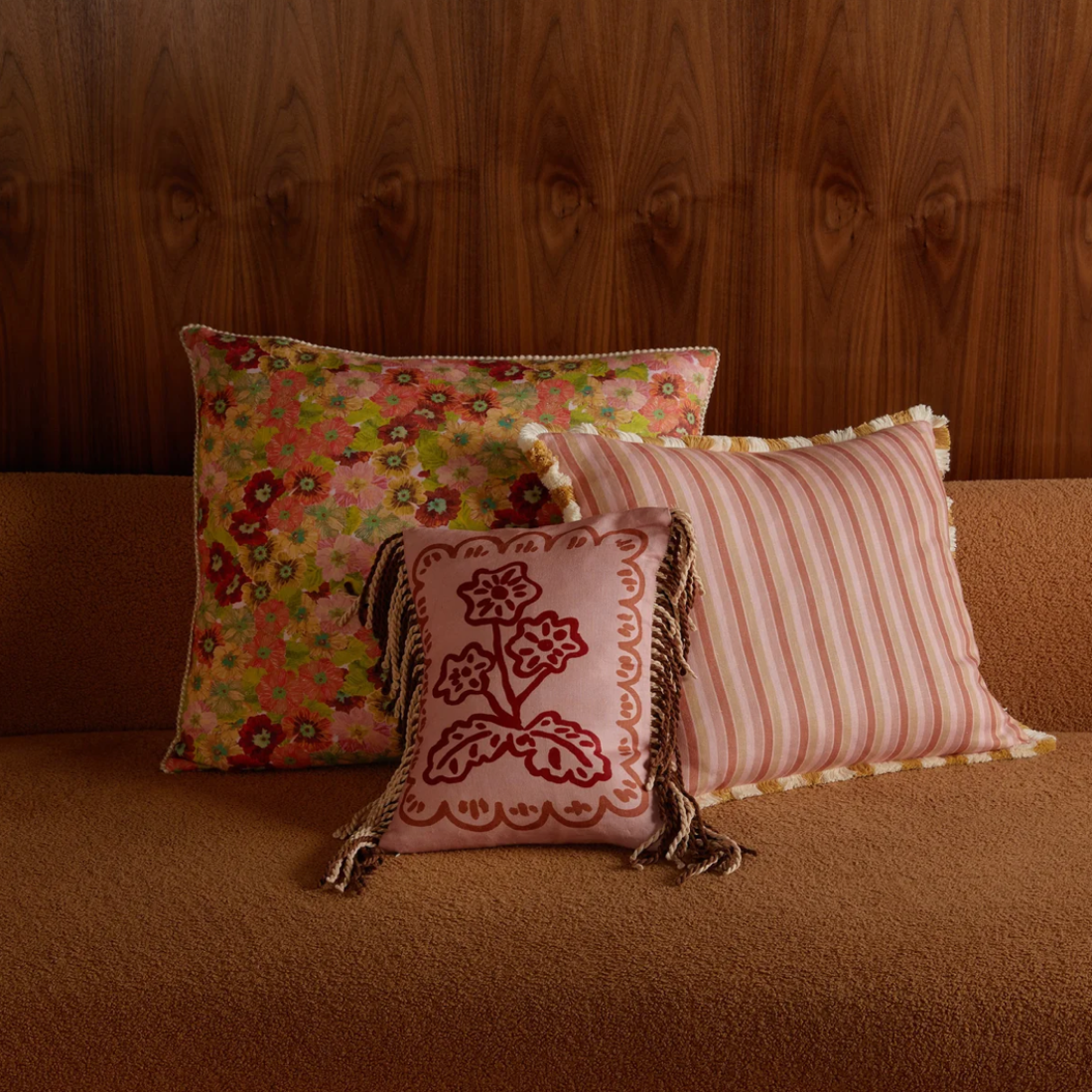 Bonnie & Neil Martine Mini Cushion | Buff