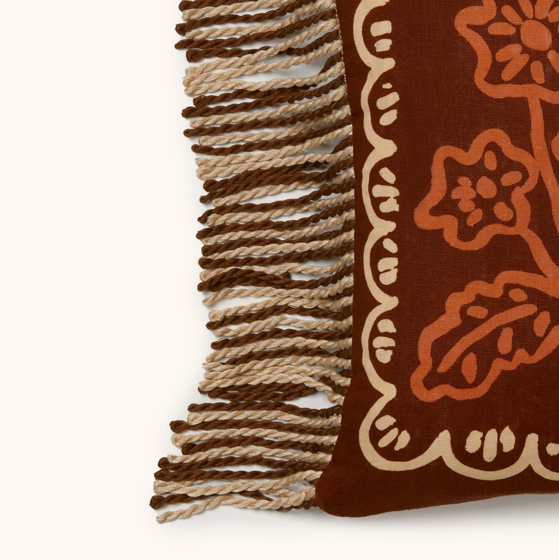 Bonnie & Neil Martine Mini Cushion | Brown