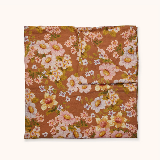 Bonnie & Neil Buttercup Rust Flat Sheet