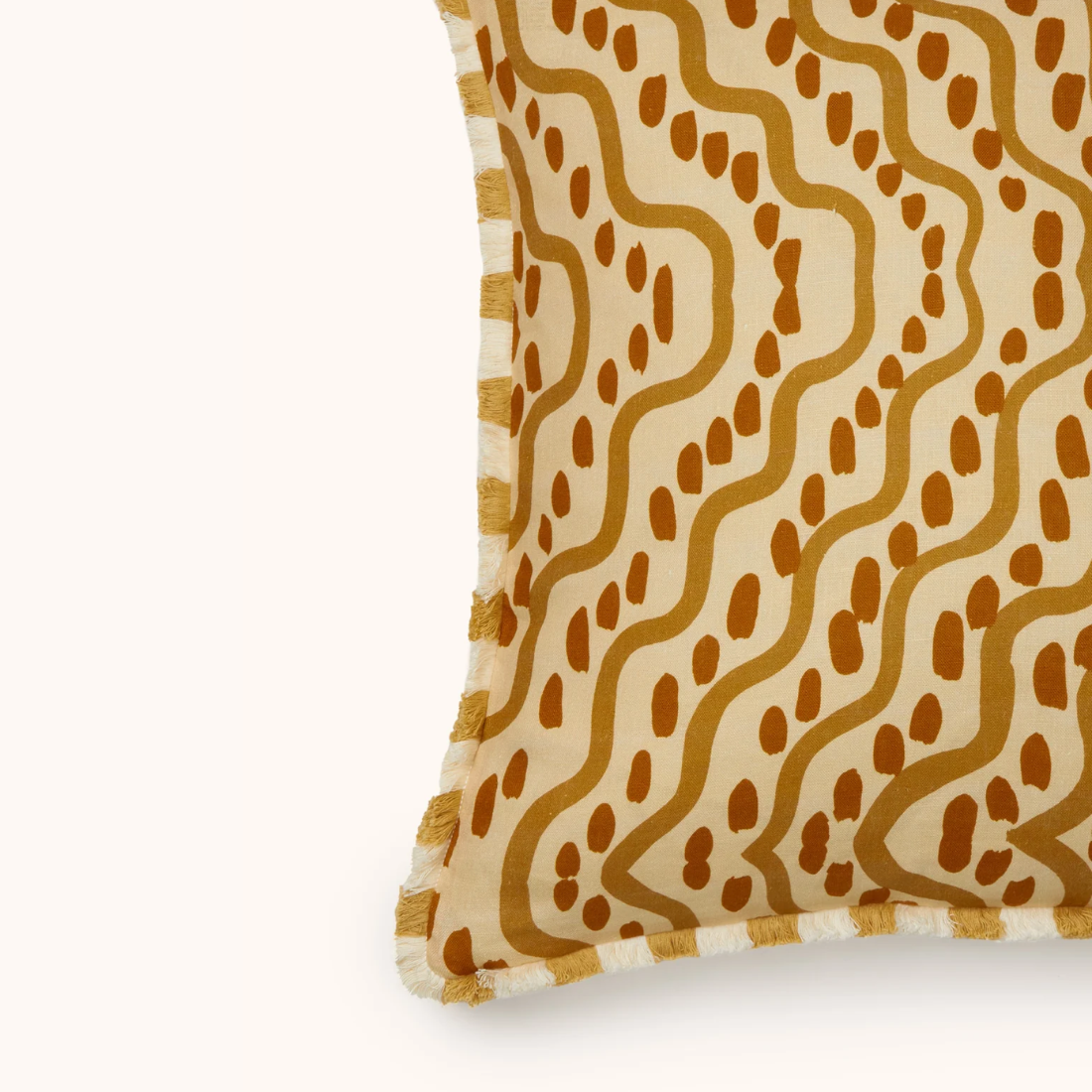 Bonnie & Neil Rushes Cushion | Wheat