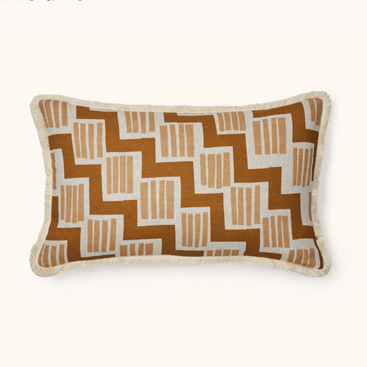 Bonnie & Neil Rosemary Cushion | Tan