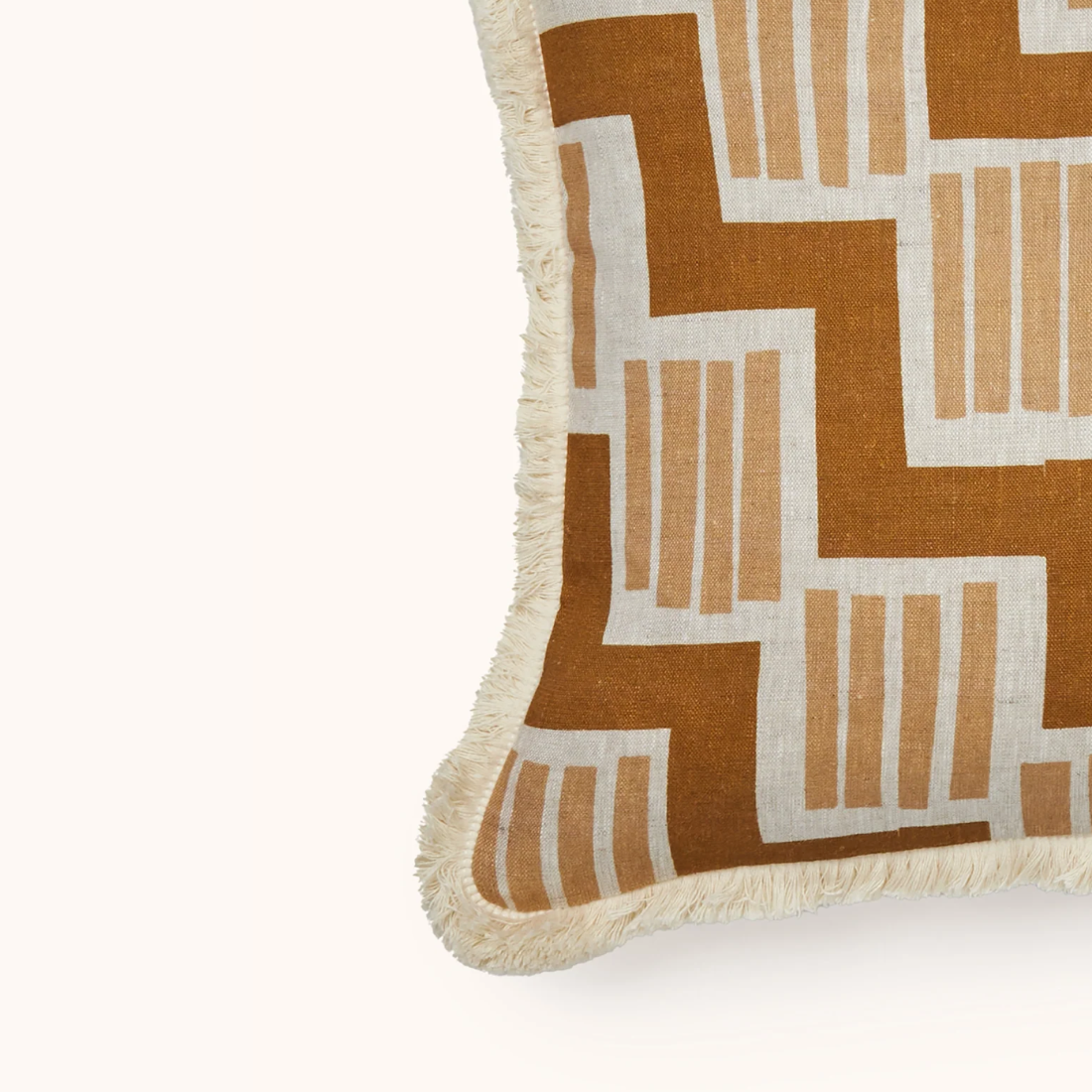 Bonnie & Neil Rosemary Cushion | Tan